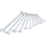 Hazet 600LG/12 Clé à fourche, Clé plate 10,11,12,13,14,17,19,22,24,27,30,32 mm, Chrome, Chrome, Allemagne, 12 pièce(s)