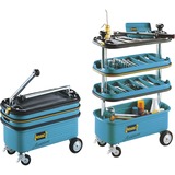 Hazet Assistent 166N, Chariot à outils bleu/Noir, Noir, Bleu, 300 kg, 350 mm, 680 mm, 965 mm, 24,5 kg