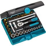 Hazet Coffret de douilles 854-1, 1/4", 30 pièces, Set d'outils 