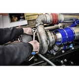 Hazet HiPer Cliquet à denture fine à inversion 916HP, 1/2", Clè dynamométrique Noir/Bleu