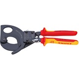 KNIPEX Coupe-câbles 95 36 280, Tenailles de cran principe du cliquet, 52 Ø mm, 380 mm²