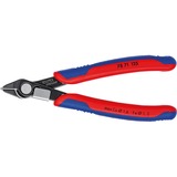 KNIPEX Electronic Super Knips® 78 71 125, Pinces électroniques avec gaines bi-matière, brunie