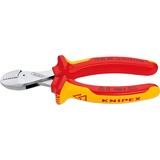 KNIPEX KNIPEX X-Cut® 73 06 160, Tenailles de cran Jaune, charnière entrepassée