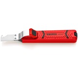 KNIPEX Outil à dégainer 16 20 165 SB, Abisolier et outil de démontage 85 g, Rouge