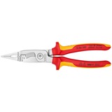 KNIPEX Pince pour installations électriques 13 86 200 isolées par gaines bi-matière, certifiées VDE