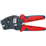 KNIPEX Pinces à sertir auto-ajustables pour embouts de câble, Pince à sertir introduction frontale