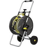 Kärcher HT 80 M/Kit Chariot sur roues Noir, Jaune, Enrouleur transportable Gris/Jaune, Chariot sur roues, Noir, Jaune, 20 m