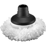 Kärcher Kit de bonnettes en microfibres pour grande brosse ronde, Couverture de l’essuie-glace Blanc, 2.863-243.0, 2 pièces