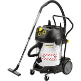 Kärcher NT 75/1 Tact Me Te H 1000 W 75 L, Aspirateur sec/humide Noir/en acier inoxydable, 1000 W, 75 L, 67 dB