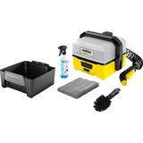 Kärcher OC 3 + Bike Nettoyeur haute pression Compact Batterie 120 l/h Noir, Jaune, Nettoyeur mobile Jaune/Noir, Compact, Batterie, 2,8 m, Basse pression, 4 L, Noir, Jaune