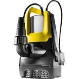 Kärcher Pompe d'évacuation eau chargée SP 7 Dirt Inox, Immersion et pression des pompes Jaune/Noir, Noir, Jaune, Plastique, Acier inoxydable, 15500 l/h, 7 m, 3,5 mm, 3,5 cm