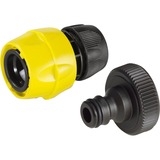Kärcher Raccord rapide complet 1/2" (13mm), Raccord de tuyau Noir/Jaune, 6.997-358.0