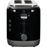 Kenwood TCX751BK 2 part(s) 900 W Rouge, Grille-pain Noir/Argent, 2 part(s), Rouge, Métal, Boutons, 900 W, 160 mm