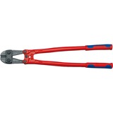 Knipex Coupe-boulons 71 72 610, Tenailles de cran grise atramentisée, avec gaines bi-matière