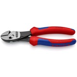 Knipex TwinForce Pinces coupantes diagonales, Tenailles de cran Rouge/Bleu, Pinces coupantes diagonales, Sulfate de chondroïtine, Plastique, Bleu/rouge, 18 cm, 280 g