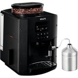 Krups EA 8160 machine à café Entièrement automatique Machine à expresso 1,8 L, Machine à café/Espresso Noir, Machine à expresso, 1,8 L, Café en grains, Broyeur intégré, 1450 W, Noir