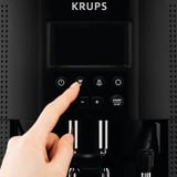 Krups EA 8160 machine à café Entièrement automatique Machine à expresso 1,8 L, Machine à café/Espresso Noir, Machine à expresso, 1,8 L, Café en grains, Broyeur intégré, 1450 W, Noir