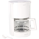 Krups F30901 Machine à café filtre, Machine à café à filtre Blanc, Machine à café filtre, 1050 W, Blanc