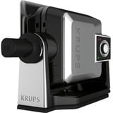 Krups FDD95D moule à gauffres 2 gauffre(s) 1200 W Noir, Acier inoxydable, Machine à gauffre Acier inoxydable/Noir, 420 mm, 210 mm, 220 mm, 3,9 kg, 1200 W, 220 - 240 V