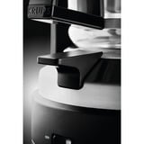 Krups KM4689 machine à café Machine à café filtre 1,25 L, Machine à café à filtre Noir/Argent, Machine à café filtre, 1,25 L, 850 W, Noir