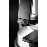 Krups KM4689 machine à café Machine à café filtre 1,25 L, Machine à café à filtre Noir/Argent, Machine à café filtre, 1,25 L, 850 W, Noir