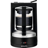 Krups KM4689 machine à café Machine à café filtre 1,25 L, Machine à filtre Noir/Argent, Machine à café filtre, 1,25 L, 850 W, Noir