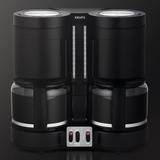 Krups KM8508 Manuel Machine à café filtre 1 L, Machine à café à filtre Noir, Machine à café filtre, 1 L, Café moulu, 2200 W, Noir