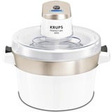Krups Machine à glace Venise G VS2 41, Machine à crème glacée Blanc/chrome, 1.6 Litres, Retail, Vente au détail