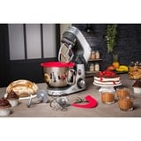 Krups Master Perfect Gourmet KA631D robot de cuisine 1100 W 4,6 L Acier inoxydable Acier inoxydable brossé, 4,6 L, Acier inoxydable, Boutons, Rotatif, Batteur, Hachoir, Pétrisseur, Mélange, 1,8 kg, 0,8 kg