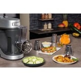 Krups Master Perfect Gourmet KA631D robot de cuisine 1100 W 4,6 L Acier inoxydable Acier inoxydable brossé, 4,6 L, Acier inoxydable, Boutons, Rotatif, Batteur, Hachoir, Pétrisseur, Mélange, 1,8 kg, 0,8 kg