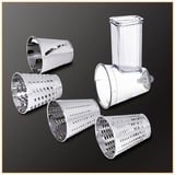 Krups Master Perfect Gourmet KA631D robot de cuisine 1100 W 4,6 L Acier inoxydable Acier inoxydable brossé, 4,6 L, Acier inoxydable, Boutons, Rotatif, Batteur, Hachoir, Pétrisseur, Mélange, 1,8 kg, 0,8 kg