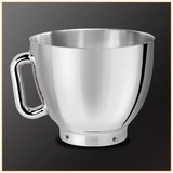 Krups Master Perfect Gourmet KA631D robot de cuisine 1100 W 4,6 L Acier inoxydable Acier inoxydable brossé, 4,6 L, Acier inoxydable, Boutons, Rotatif, Batteur, Hachoir, Pétrisseur, Mélange, 1,8 kg, 0,8 kg