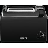 Krups Proaroma KH151810 grille-pain 2 part(s) 850 W Noir Noir, 2 part(s), Noir, Plastique, Chine, 850 W, 850 W
