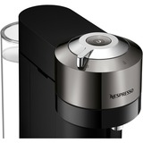 Krups Vertuo Next XN910C10 machine à café Cafetière à dosette 1,1 L, Machine à capsule Noir/chrome, Cafetière à dosette, 1,1 L, Capsule de café, 1500 W, Noir, Gris