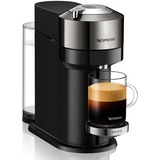 Krups Vertuo Next XN910C10 machine à café Cafetière à dosette 1,1 L, Machine à capsule Noir/chrome, Cafetière à dosette, 1,1 L, Capsule de café, 1500 W, Noir, Gris