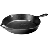 Lodge 12 Inch Cast Iron Skillet, Poêle Noir, Noir, Fonte, Fonte, États-Unis, 304,8 mm, 3,63 kg