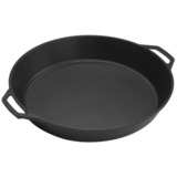 Lodge 17 Inch Cast Iron Skillet, Poêle Noir, Noir, Fonte, Fonte, États-Unis, 431,8 mm, 6,8 kg