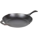 Lodge Chef Collection LC10SK, Poêle Noir, (noir, Ø 25cm)