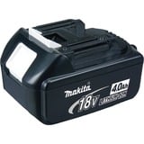 Makita 197265-4 batterie et chargeur d’outil électroportatif Noir, Batterie, Lithium-Ion (Li-Ion), 4 Ah, 18 V, Makita, Noir