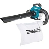 Makita Aspirateur/souffleur de feuilles sans fil DUB363ZV, 36Volt (2x18V) Bleu/Noir, bleu/noir, sans batterie ni chargeur