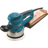 Makita BO6030JX ponceuse portative Ponceuse orbitale 10000 tr/min Bleu, Ponceuse orbitale, 4000 tr/min, 10000 tr/min, 3,2 mm, 1,6 mm, Secteur