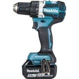 Makita DDF484RTJ perceuse Sans clé 1,6 kg Noir, Bleu, Perceuse/visseuse Bleu/Noir, Perceuse à poignée pistolet, Sans clé, 1,3 cm, 3,8 cm, 1,3 cm, 1,5 mm