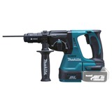 Makita DHR243Z marteau rotatif 950 tr/min, Marteau-perforateur bleu/Noir, 950 tr/min, 2 J, 4700 bpm, 1,3 cm, 2,6 cm, 2,5 m/s²