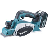 Makita DKP180RTJ rabot électrique Noir, Bleu 14000 tr/min bleu/Noir, Noir, Bleu, 14000 tr/min, 8,2 cm, 9 mm, 4,5 m/s², Batterie