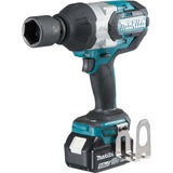 Makita DTW1001RTJ clé pneumatique 2200 tr/min 1050 N·m Noir, Bleu 18 V, Percuteuse Bleu/Noir, Douille à choc, Noir, Bleu, 2200 tr/min, 1050 N·m, 1800 tr/min, 2000 tr/min