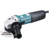 Makita GA5040CZ1 meuleuse d'angle 11000 tr/min 1100 W 12,5 cm 2,4 kg 11000 tr/min, Noir, Bleu, M14, Secteur, 1100 W, 12,5 cm