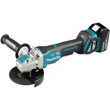 Makita Meuleuse d'angle sans fil X-LOCK DGA519RTJ, 18 volts Bleu/Noir