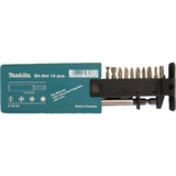 Makita P-16782 embout de tournevis 11 pièce(s), Set d'embouts de vissage Bleu/Noir, 11 pièce(s), Phillips, Cruciforme, 0.6 / 1.2 / PH2 (2) / PZ1 / PZ2 (2) / PZ3, Polyamide