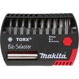 Makita P-53768 embout de tournevis 11 pièce(s), Set d'embouts de vissage 11 pièce(s), Torx, 1.5/ 2.0/ 2.5/ 3.0/ 4.0/ 5.0/ 6.0/ 8.0x25 mm, 2,5 cm