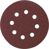Makita Papier abrasif à velcro, Ø 125mm, K80, Feuille abrasive 